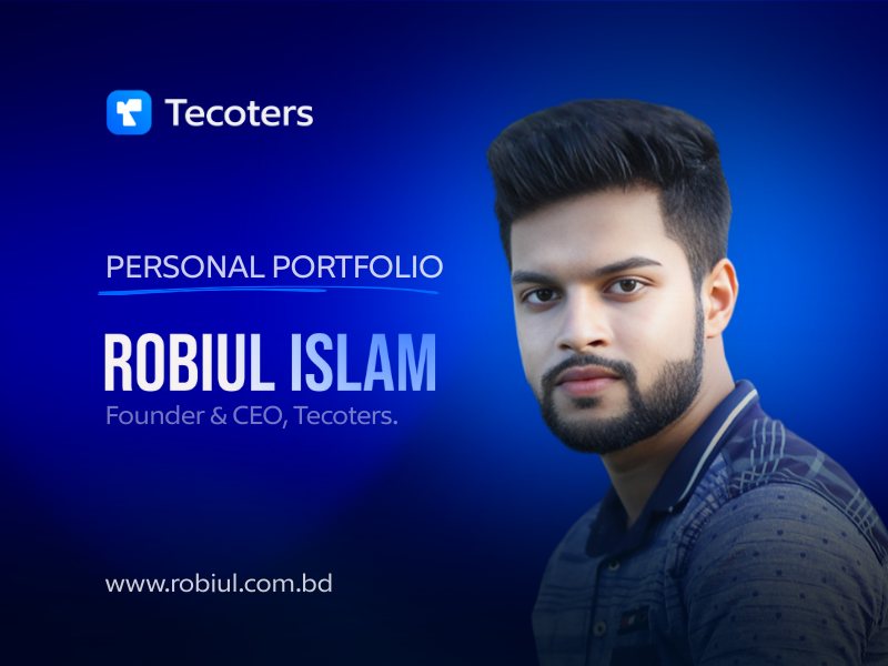 Creative Personal Portfolio Website Design