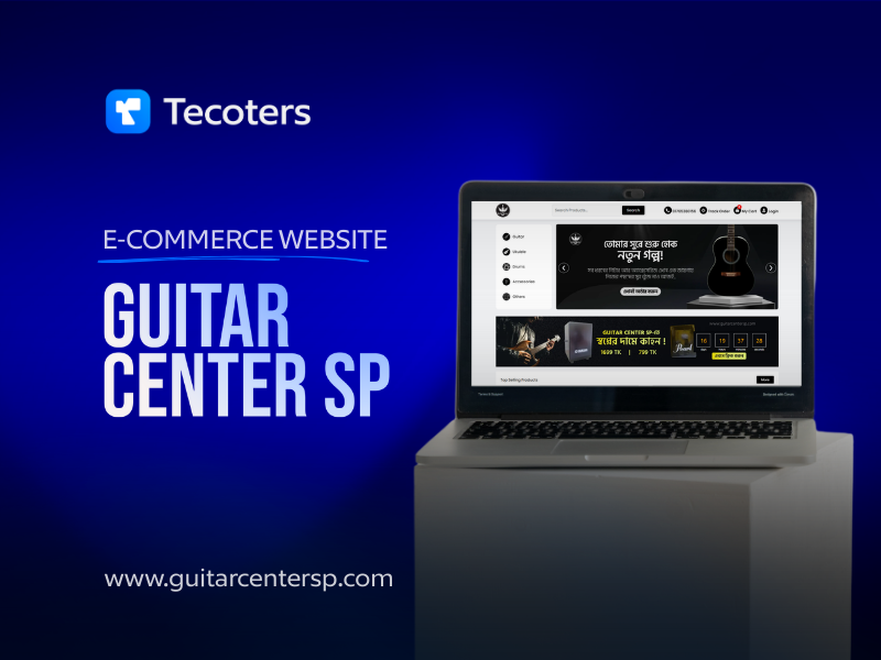 Guitar Center SP – Musical Instrument E-Commerce Website